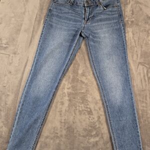 Old Navy Mid-Rise Super Skinny Ankle Jeans Size 0 (005)